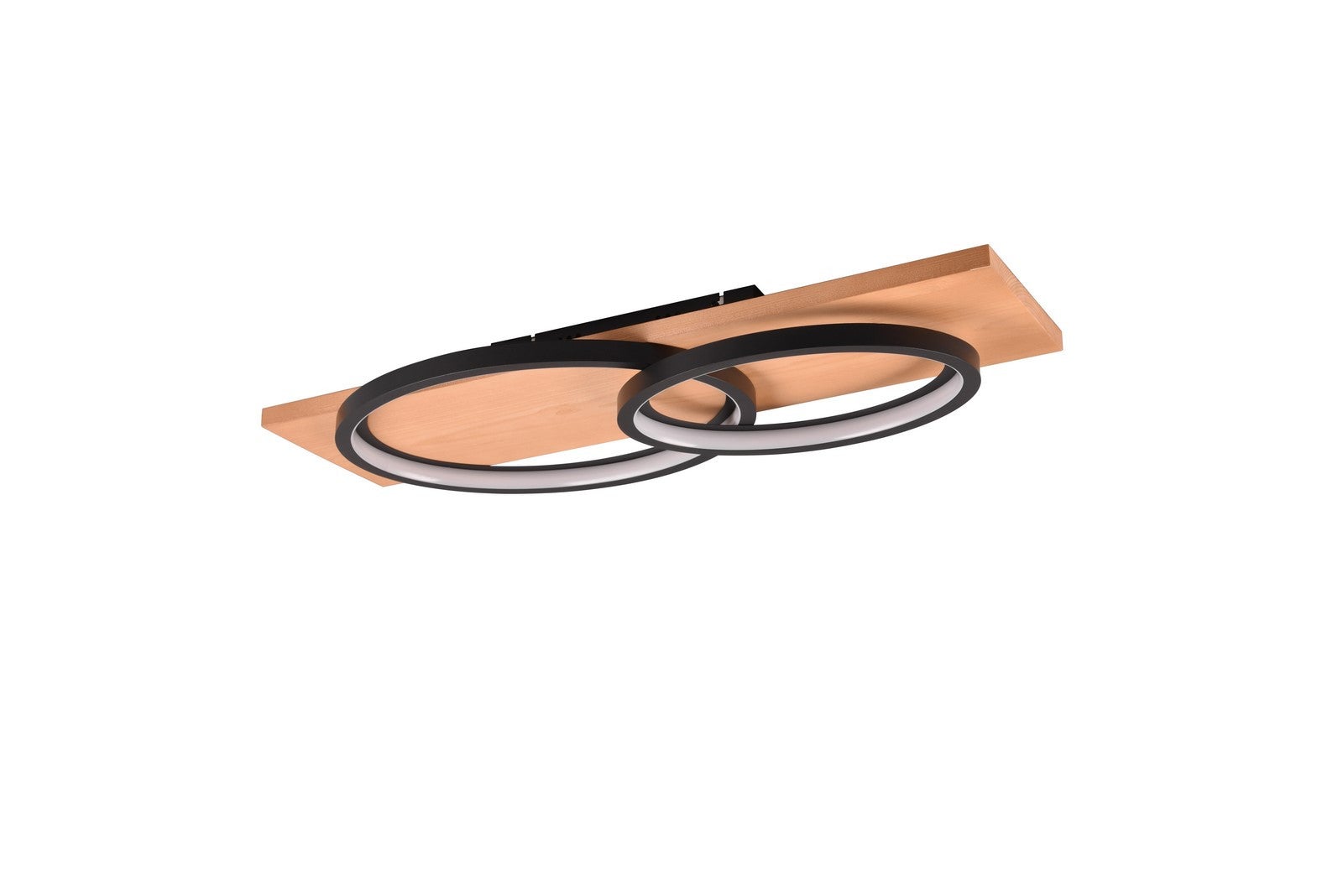 Lampa sufitowa wisząca Barca czarna LED 30W 3000K 3500lm ring wym: 10 x 75 x 33 cm metal Trio