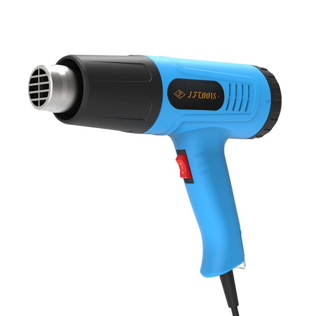Pistola de aire caliente de 1600 W, pistola para hornear películas para automóviles a temperatura constante, máquina de aire caliente con control