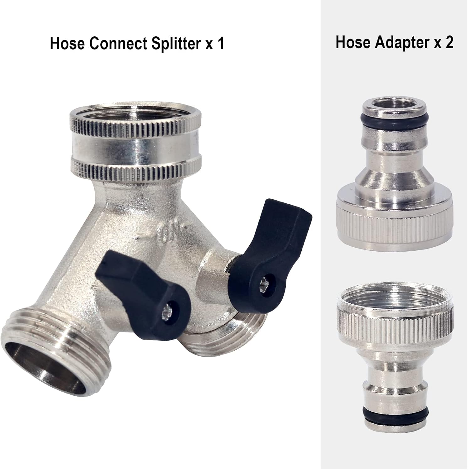 Raccordo Doppio Rubinetto Giardino - Foto 8