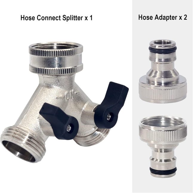 Raccordo Doppio Rubinetto Giardino - Foto 8