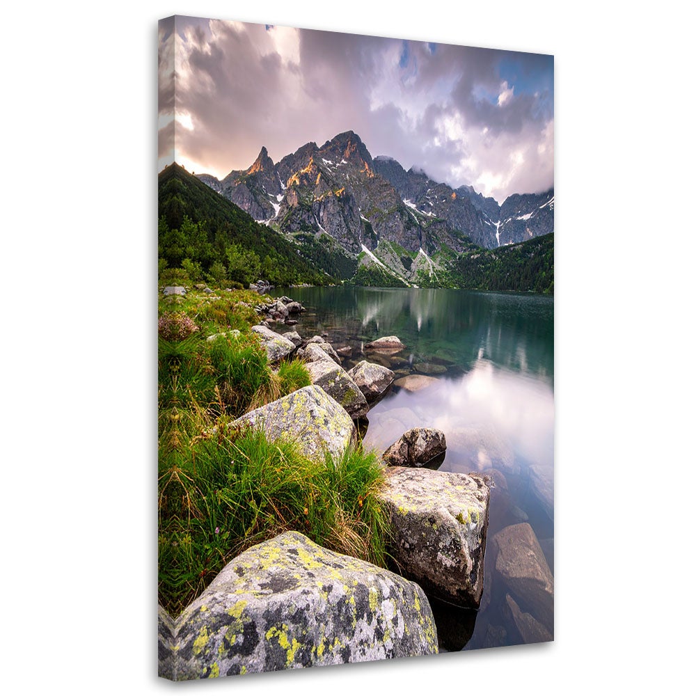 Obraz do salonu sypialni biura, Krajobraz góry skały natura 80x120