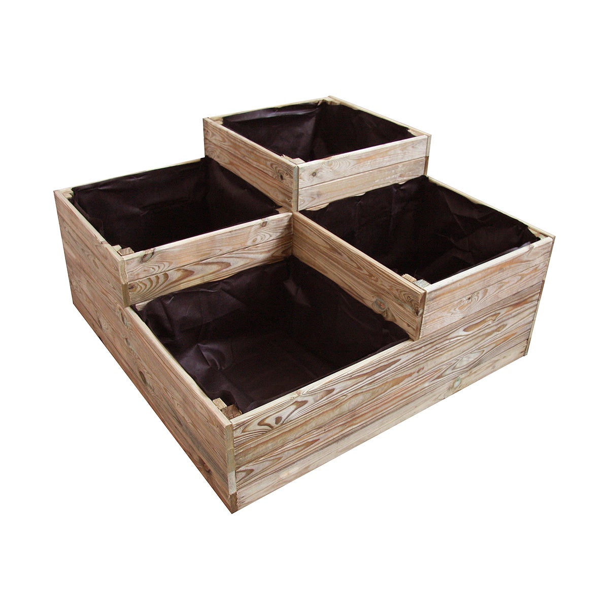 Carré potager en pin sylvestre traité , Cémonjardin - 2
