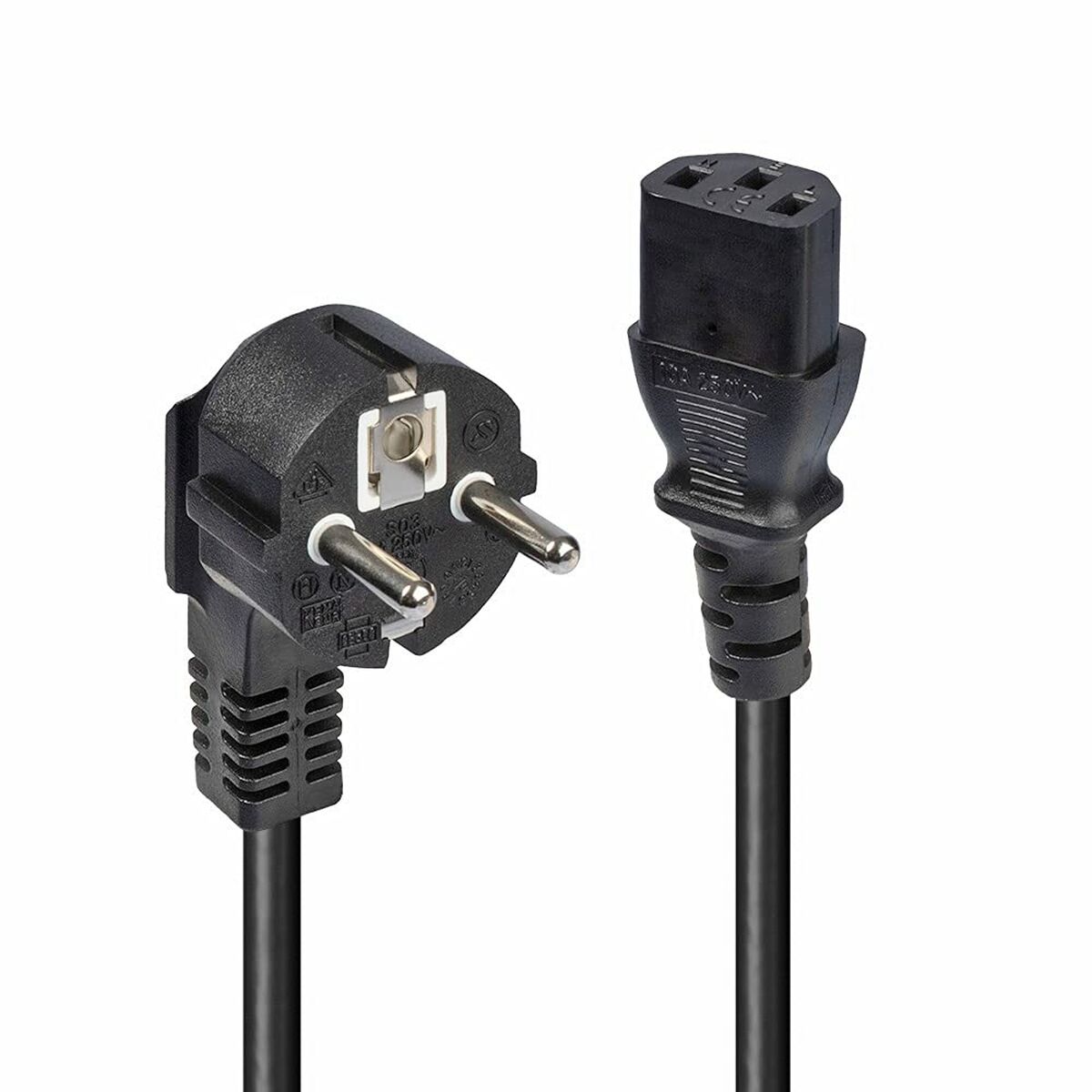 Przewód zasilający Lindy kabel H05-VVF 3G 3 metry czarny