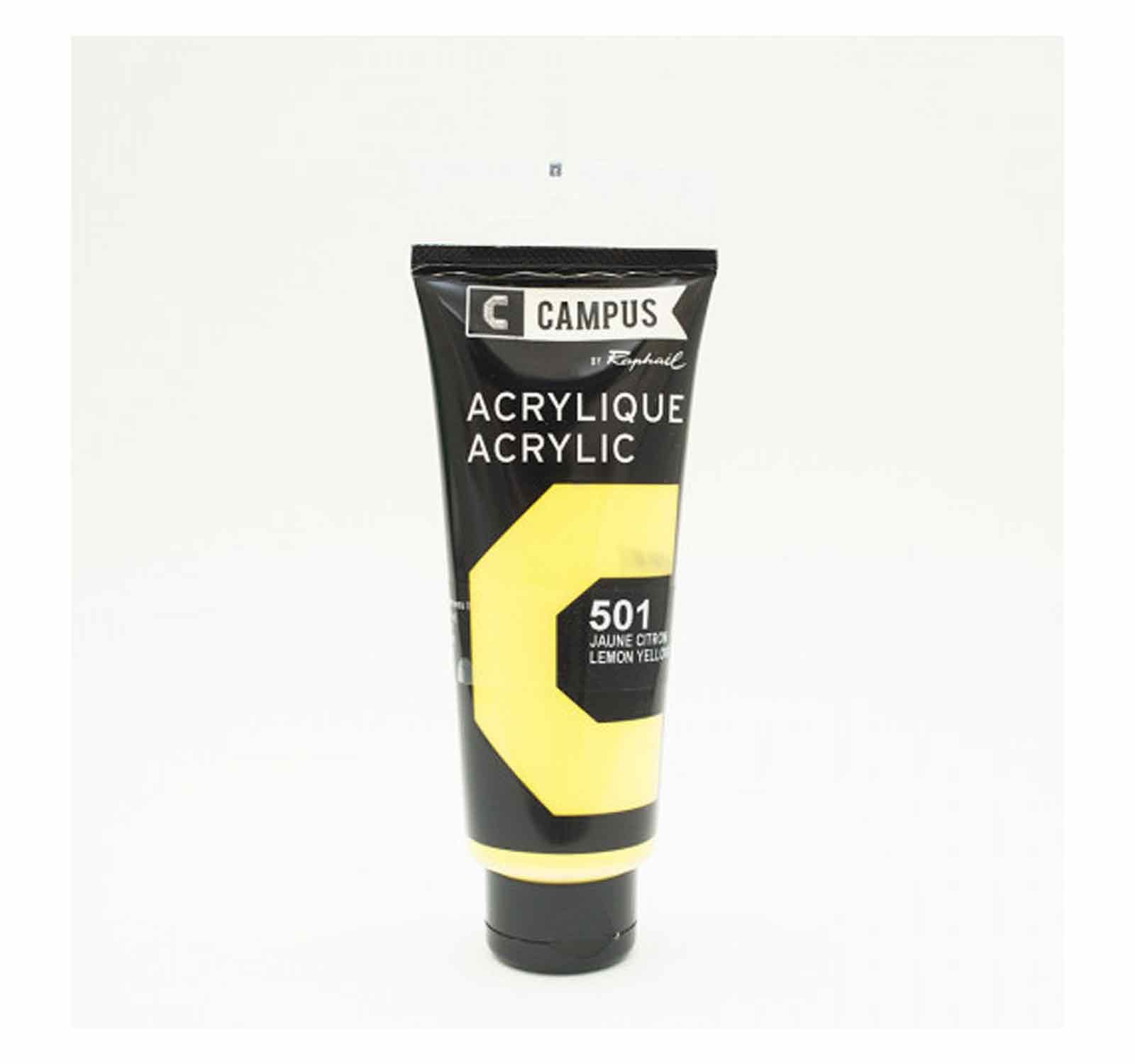Peinture Acrylique En Pot Jaune Ocre 500ml - Winsor & Newton - Beaux