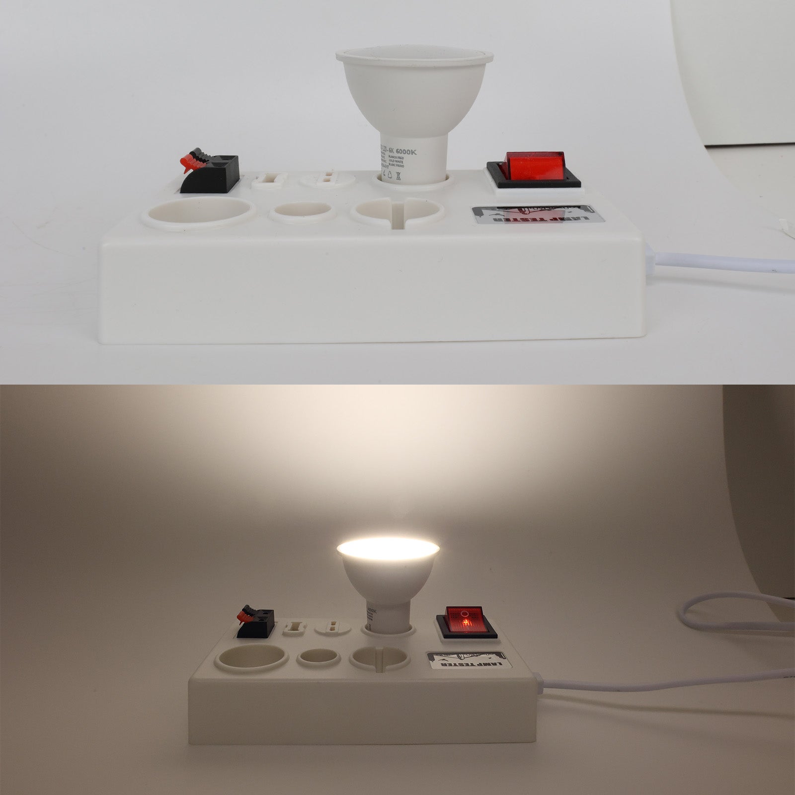 Pack de 10 Bombillas LED GU10 7W 770lm 4000K Blanco Neutro SMD2835 120º – Sin Parpadeo (No Flicker) 220V - 3