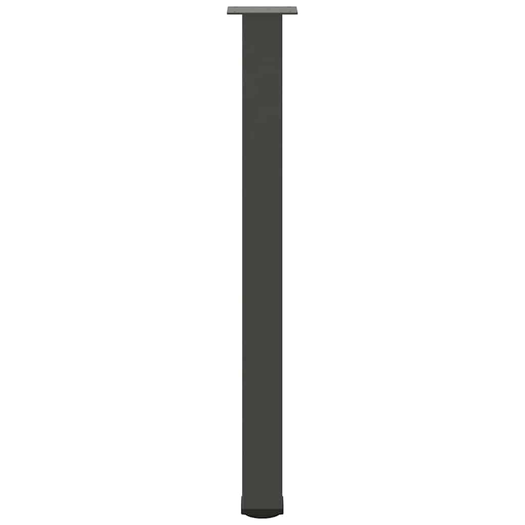 Pernas para mesa de centro 4 peças aço antracite 100-102 cm - COMFORTXL - 5