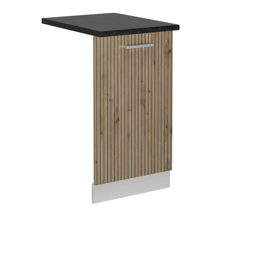 Vicco Panel przedni zmywarki R-Line, Dąb rzemieślniczy, 45 cm , BP Antracyt
