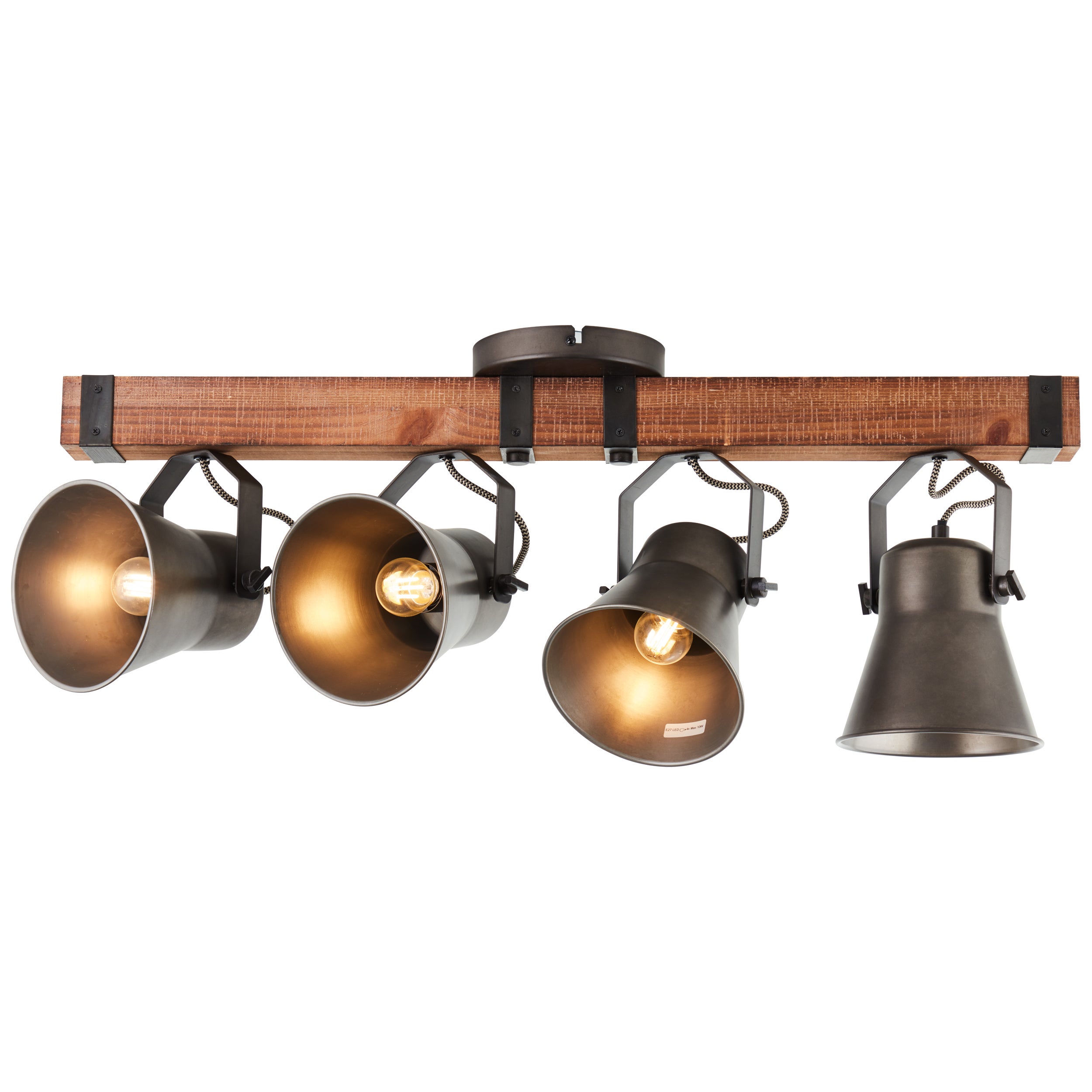 Lampa BRILLIANT, lampa sufitowa Besson LED 75x22cm biała, 1x wbudowana dioda LED, wbudowana dioda LED 32W, (3300lm, 3000K), ściemniana w 3 krokach za - 4