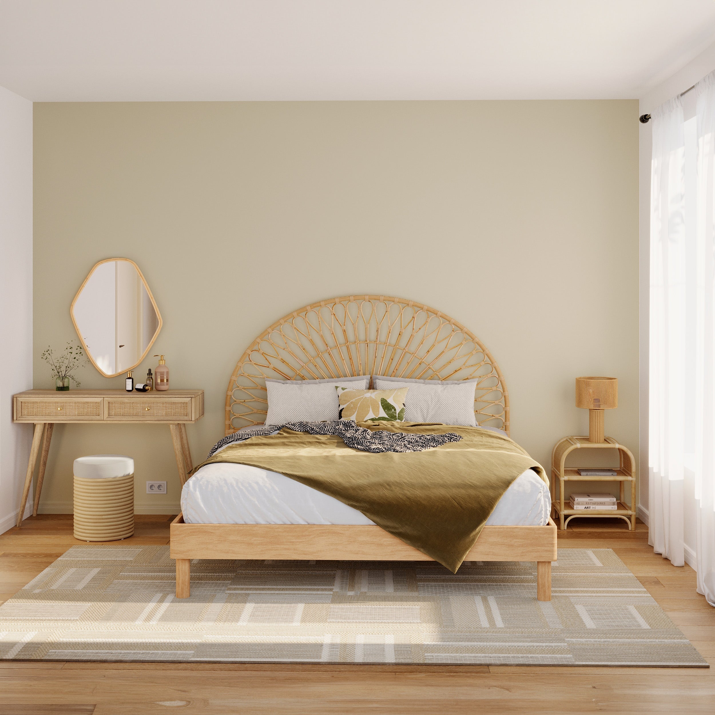 Consolle a cassetti in legno di mango Masala Leroy Merlin