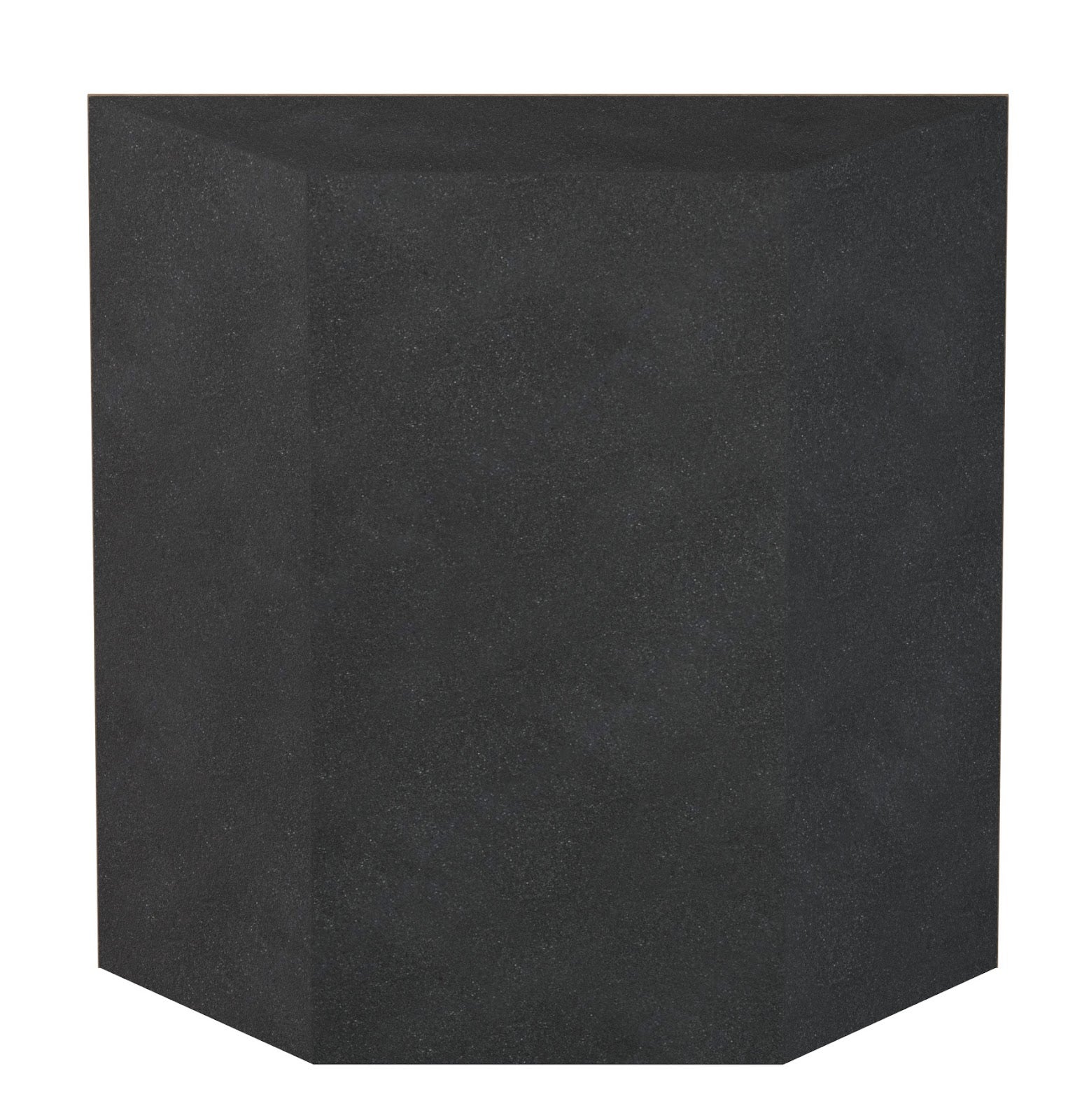 Lot de 2 Pièges à basses UNIVERSE acoustiques insonorisants 50x50x15 cm -Plastique perforé et mousse acoustique -Blanc brilliant - 7