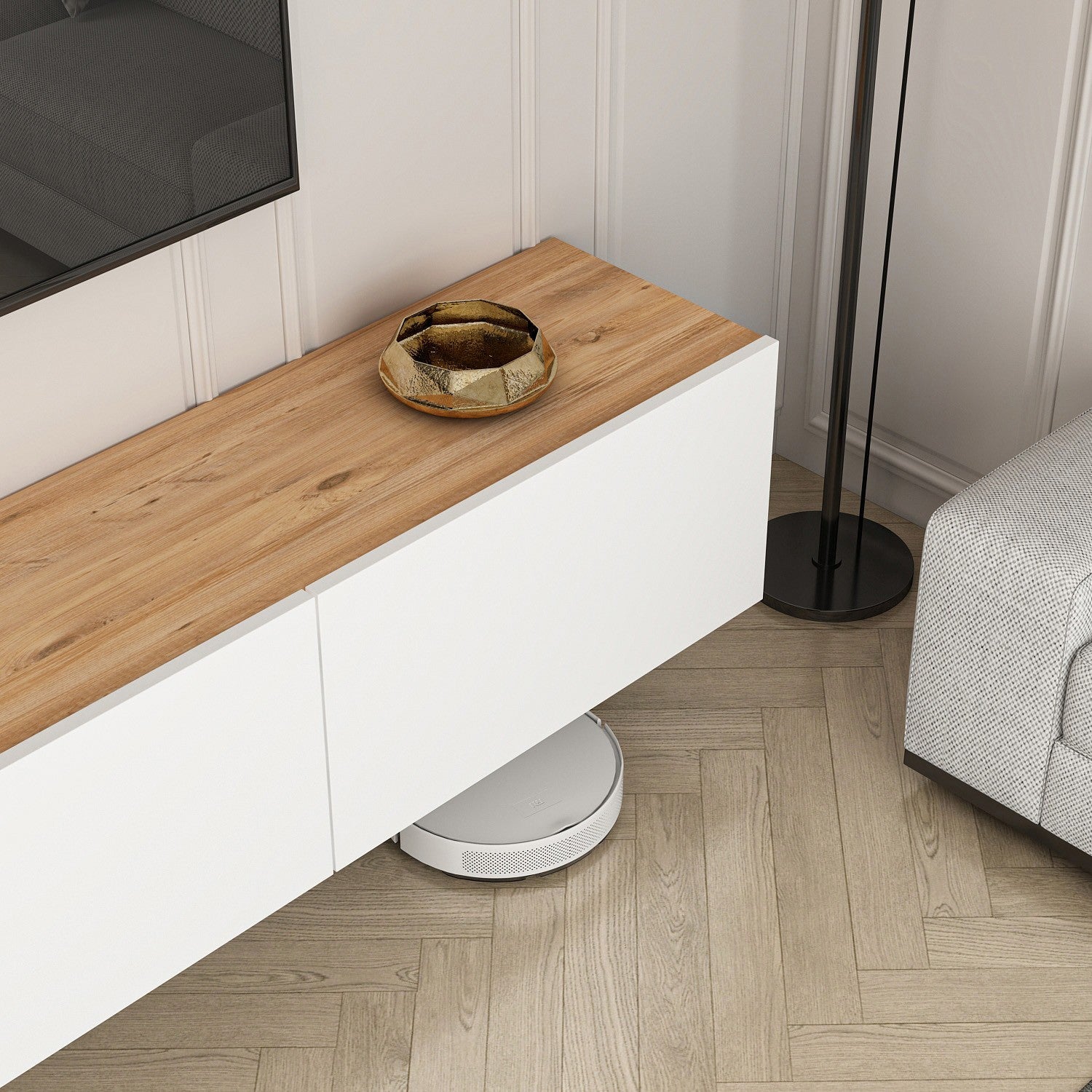 Meuble TV en bois 