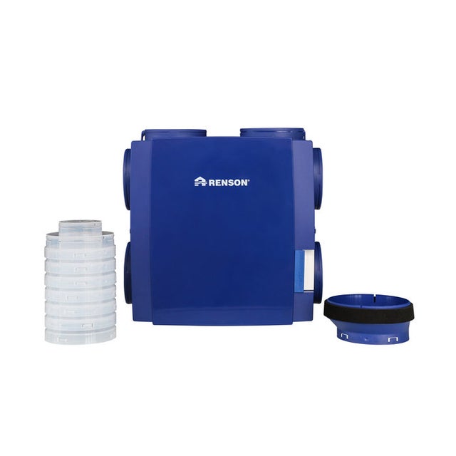 Kit VMC simple flux hygroréglable - Healthbox 3 - Renson - Hygro +