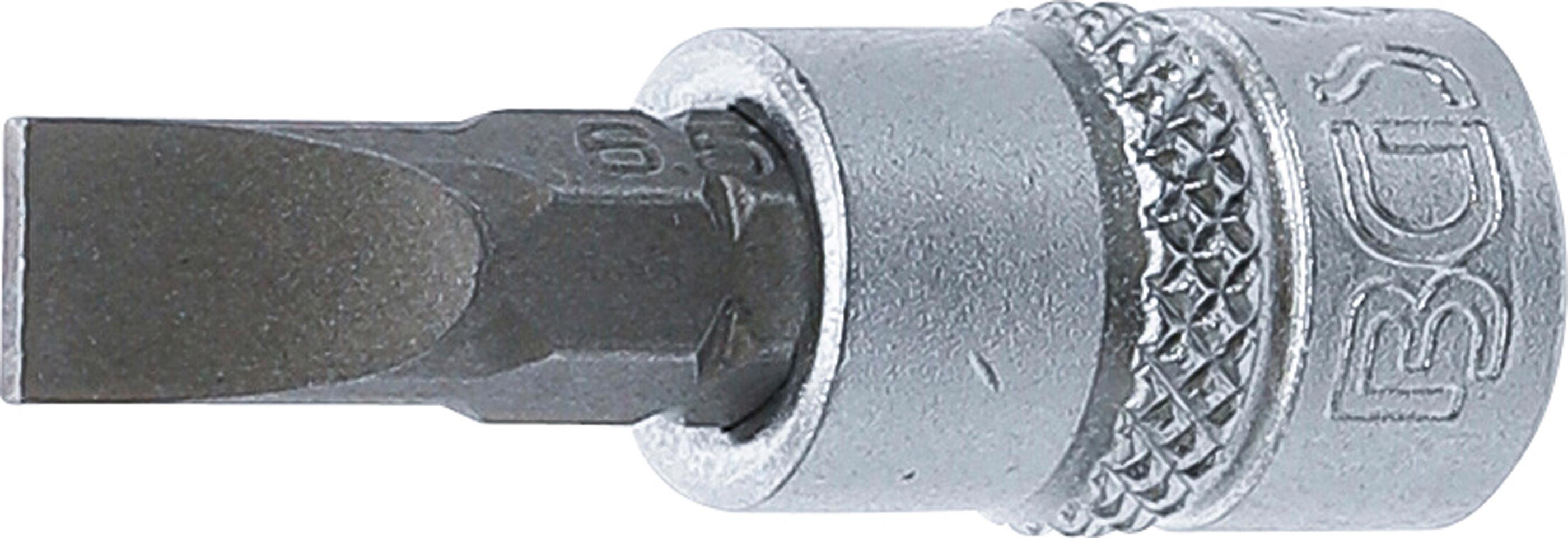 Inserto per BGS Bit 6,3 mm, 1/4 pollici, a taglio, 6,5 mm, 2495