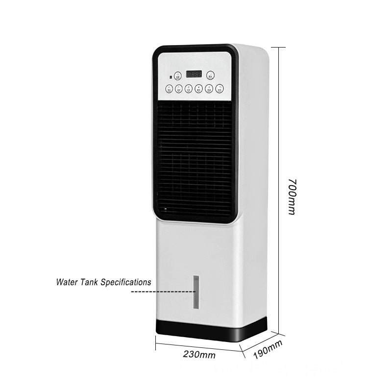 Climatiseur mobile/ rafraîchisseur d'air / ventilateur rafraîchissant portable – unité compacte et autonome pour un usage domestique - 5