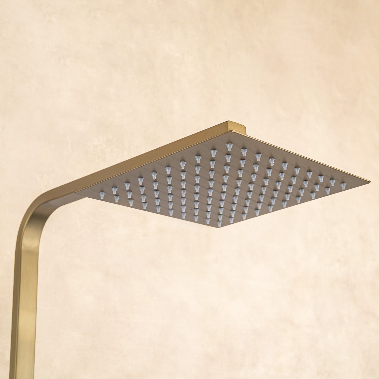 Colonne de douche avec mitigeur thermostatique LOMAZOO Estrella doré - 4