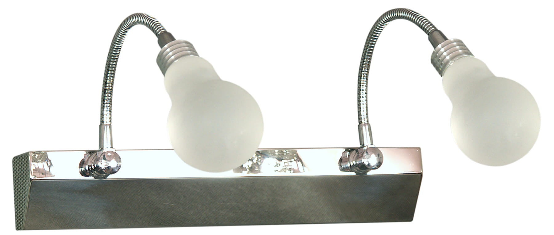 Kinkiet ścienny Acrylic chromowany biały LED 2W 5000K 300lm wym: 15 x 30 x 24 cm akryl IP20 Candellux