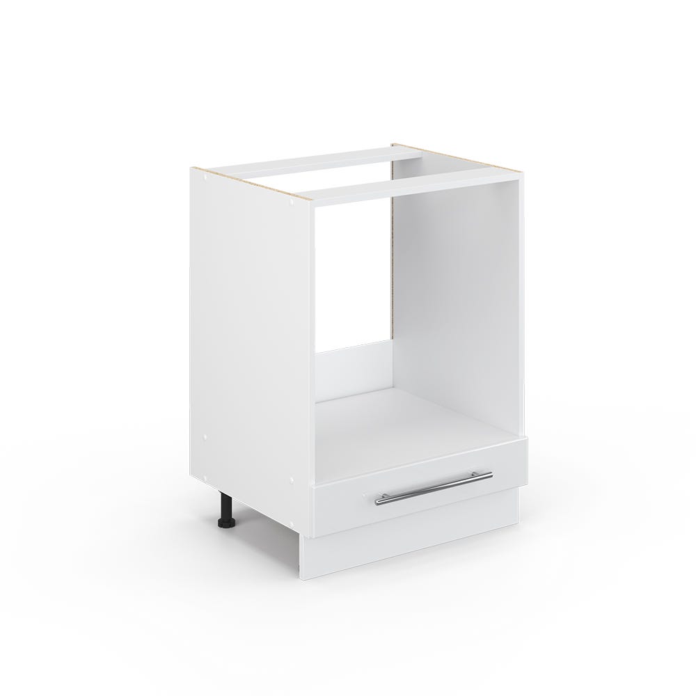 Vicco Meuble Bas De Cuisine Fame-Line, Blanc Haute Brillance 60cm Sans Pt 93128505 Vicco Meuble Bas De Cuisine Fame-Line, Blanc Haute Brillance 60cm Sans Pt 93128505