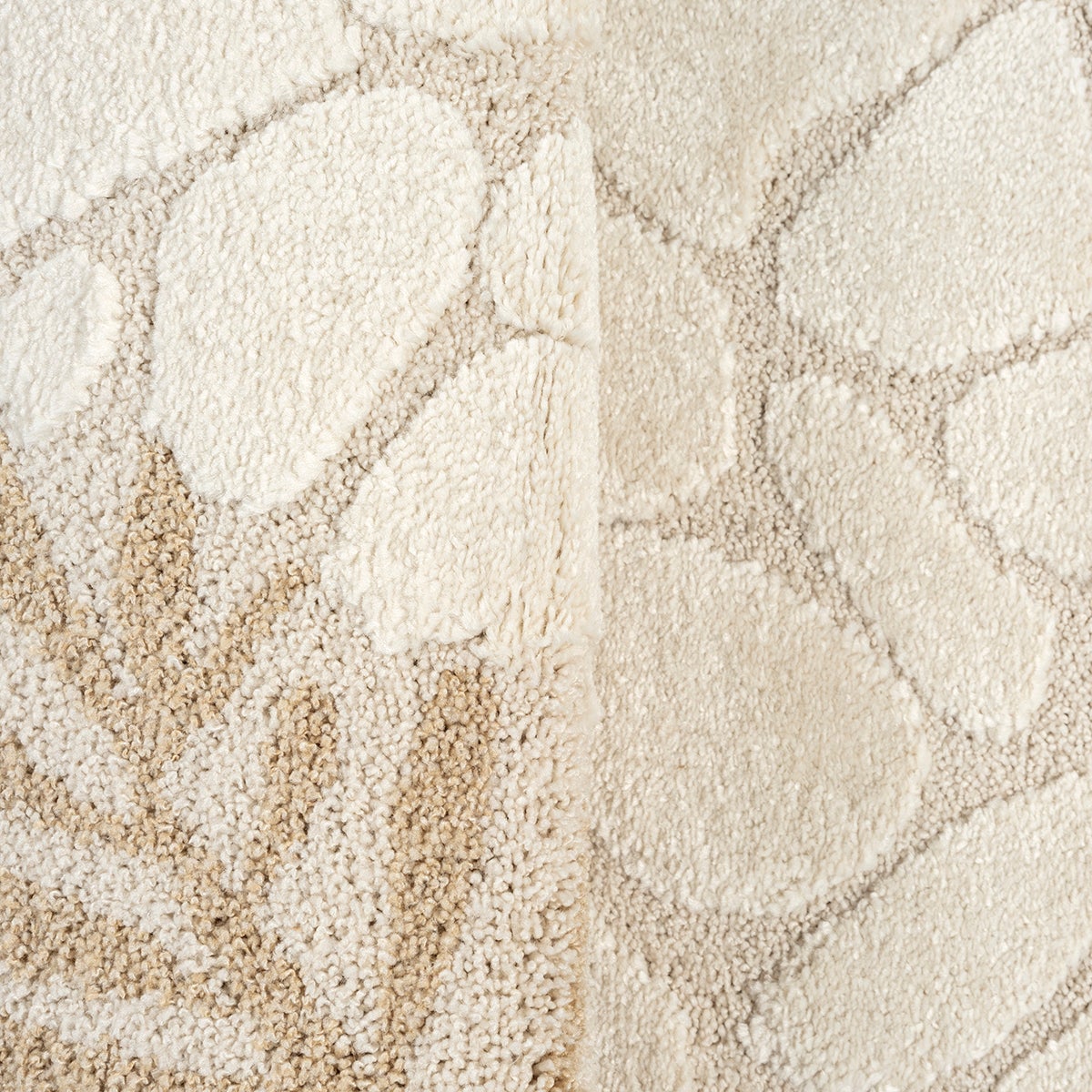 the carpet Jungle Kids tapis pour chambre d'enfant, tapis pour enfant, effet 3D, facile d'entretien, résistant, Crème, 200 x 290 cm - 8