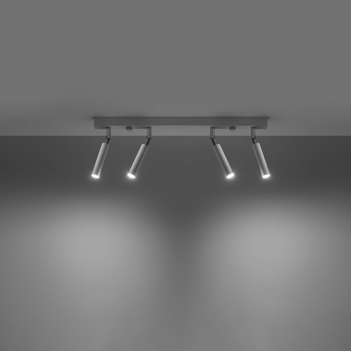Plafon ASTIX 4 biały LED 3000K - 60x3x20cm Sollux