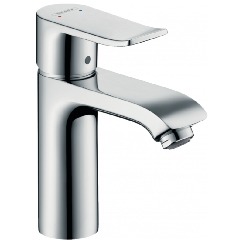 HANSGROHE 31084000 Metris Jednouchwytowa bateria umywalkowa 110 bez kompletu odpływowego Chrom