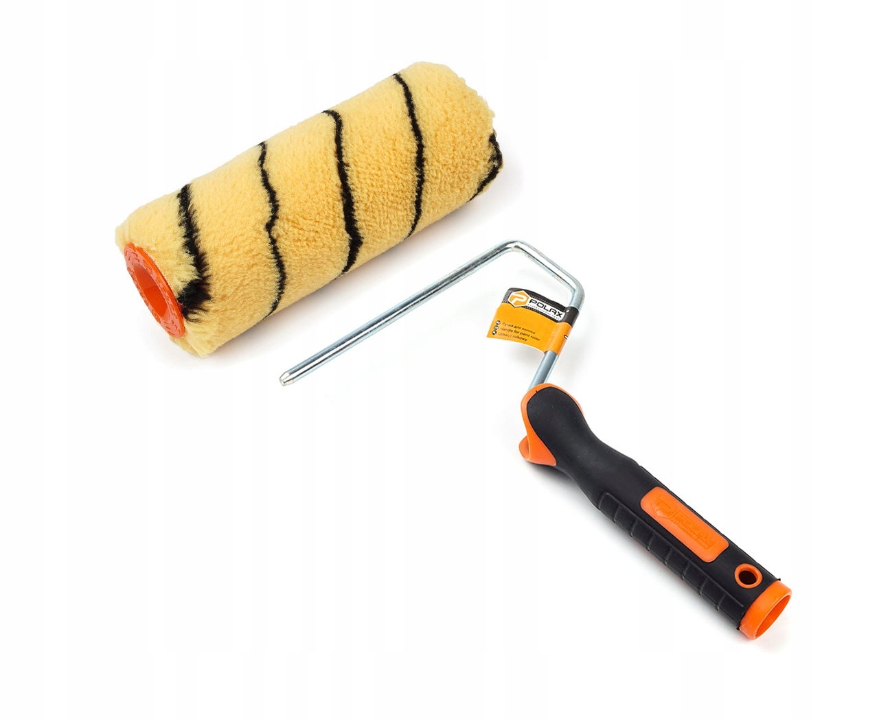 Wałek malarski PREMIUM (zapas) Orange 18cm 48mm + Rączka do wałka 8x180mm