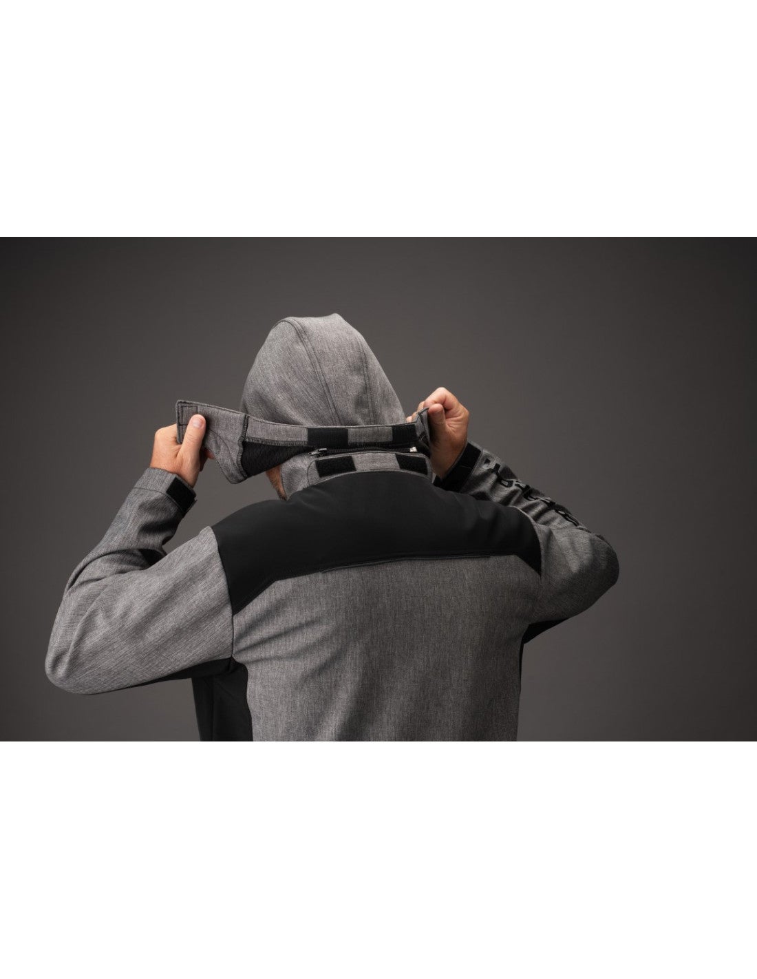 Veste de travail Softshell FACOM TRIAL FXWW2020E bicolore à capuche amovible - 4