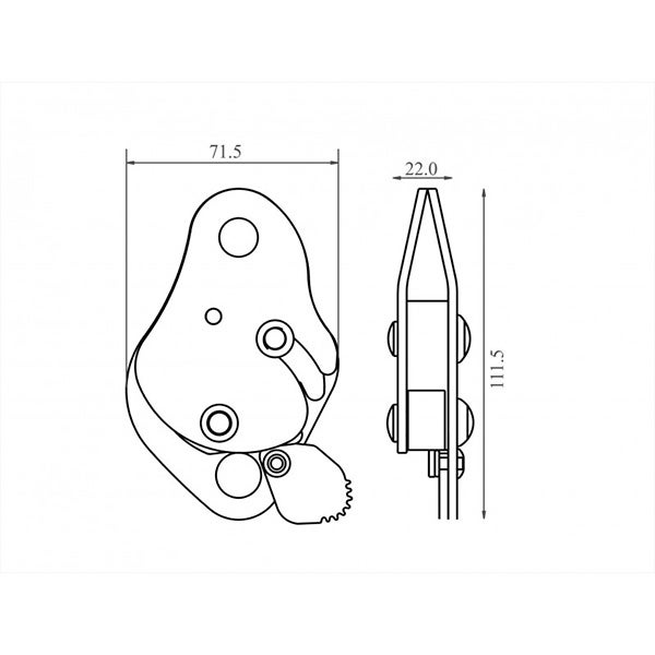 Antichute sur corde - multi-usage - 50 m - FA2010300A-50 - 3