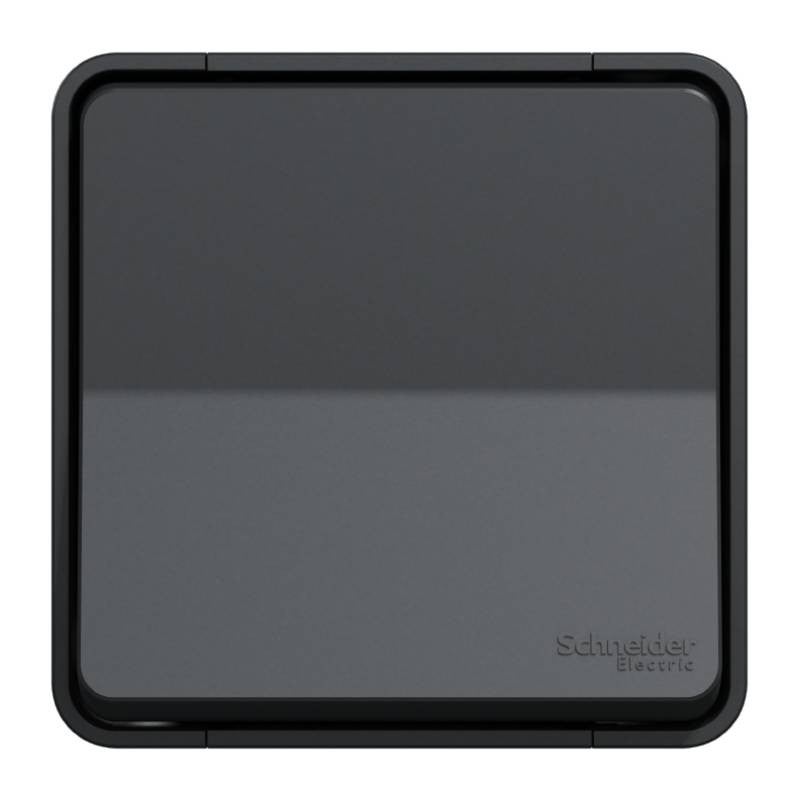 Schneider Electric - Mureva Styl - Bouton poussoir saillie IP55 IK08 gris - MUR35026 - 4