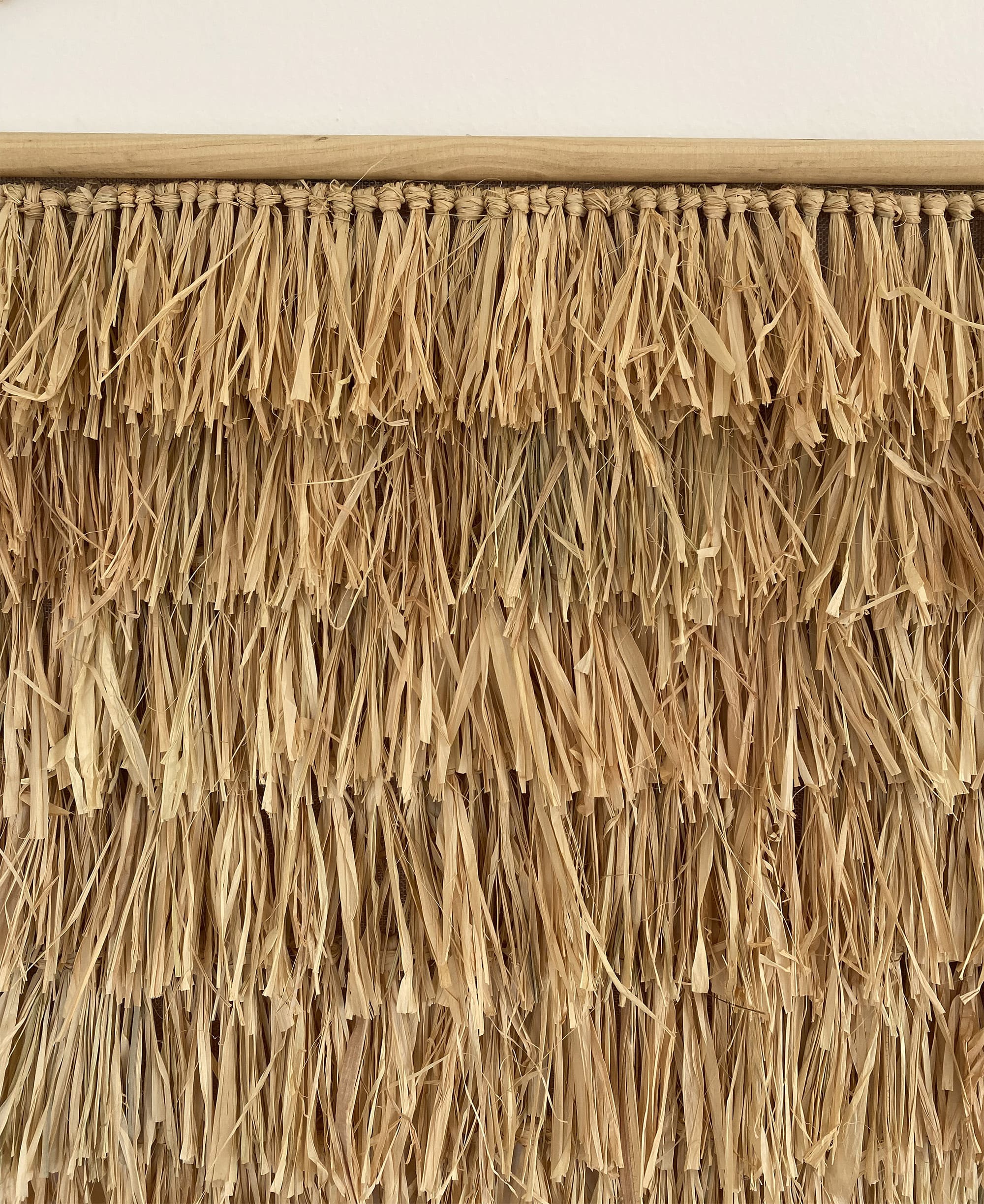 Décoration murale avec franges en raphia - BALI 110 cm - 5