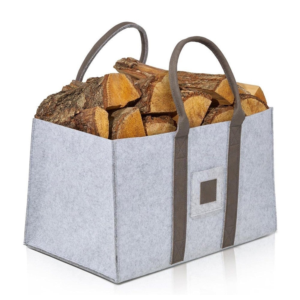 Cos multifunctional pentru rufe si depozitare Flippy, gri deschis, 45 l