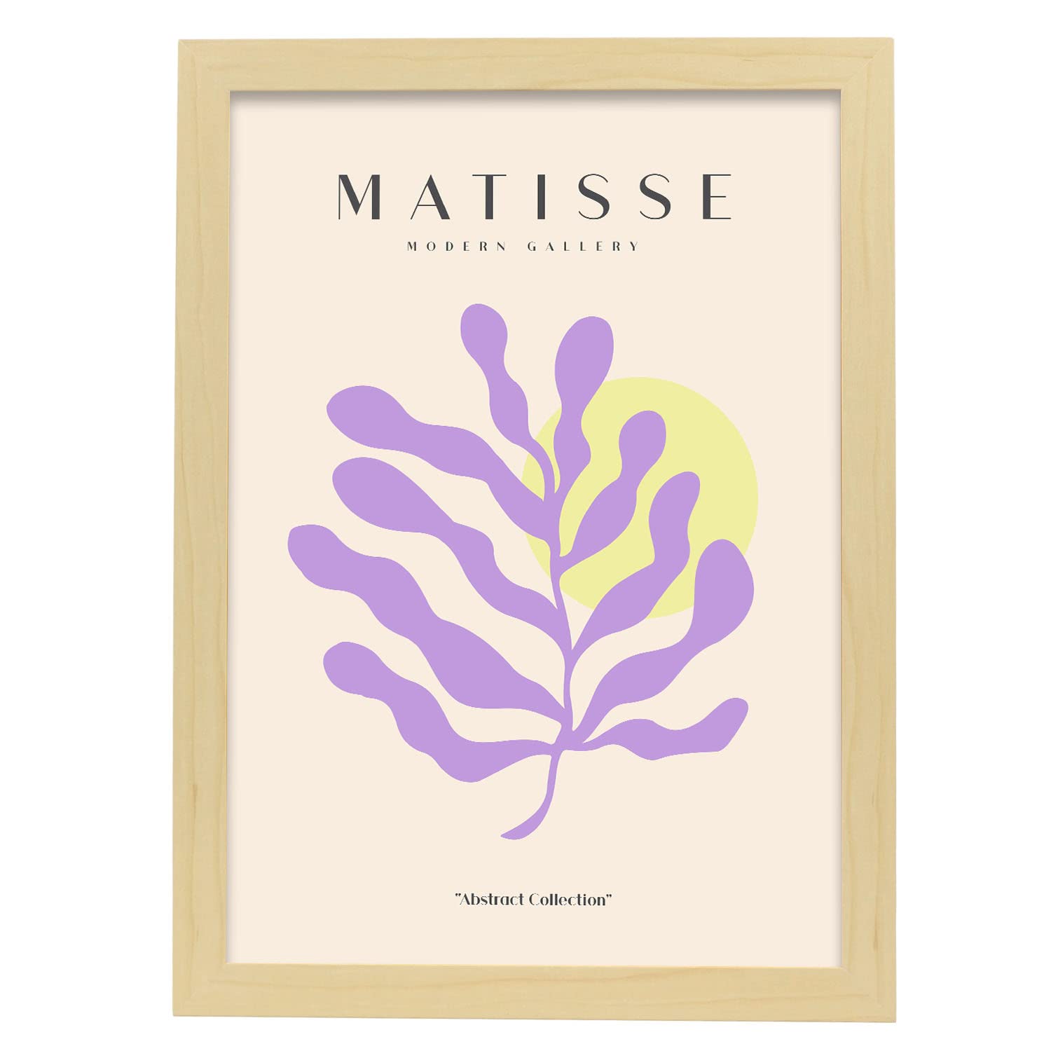 Nacnic póster de colección matisse fauvismo 34 ilustraciones en estilo exhibición de arte a todo color para la tamaño a3 con marco color madera