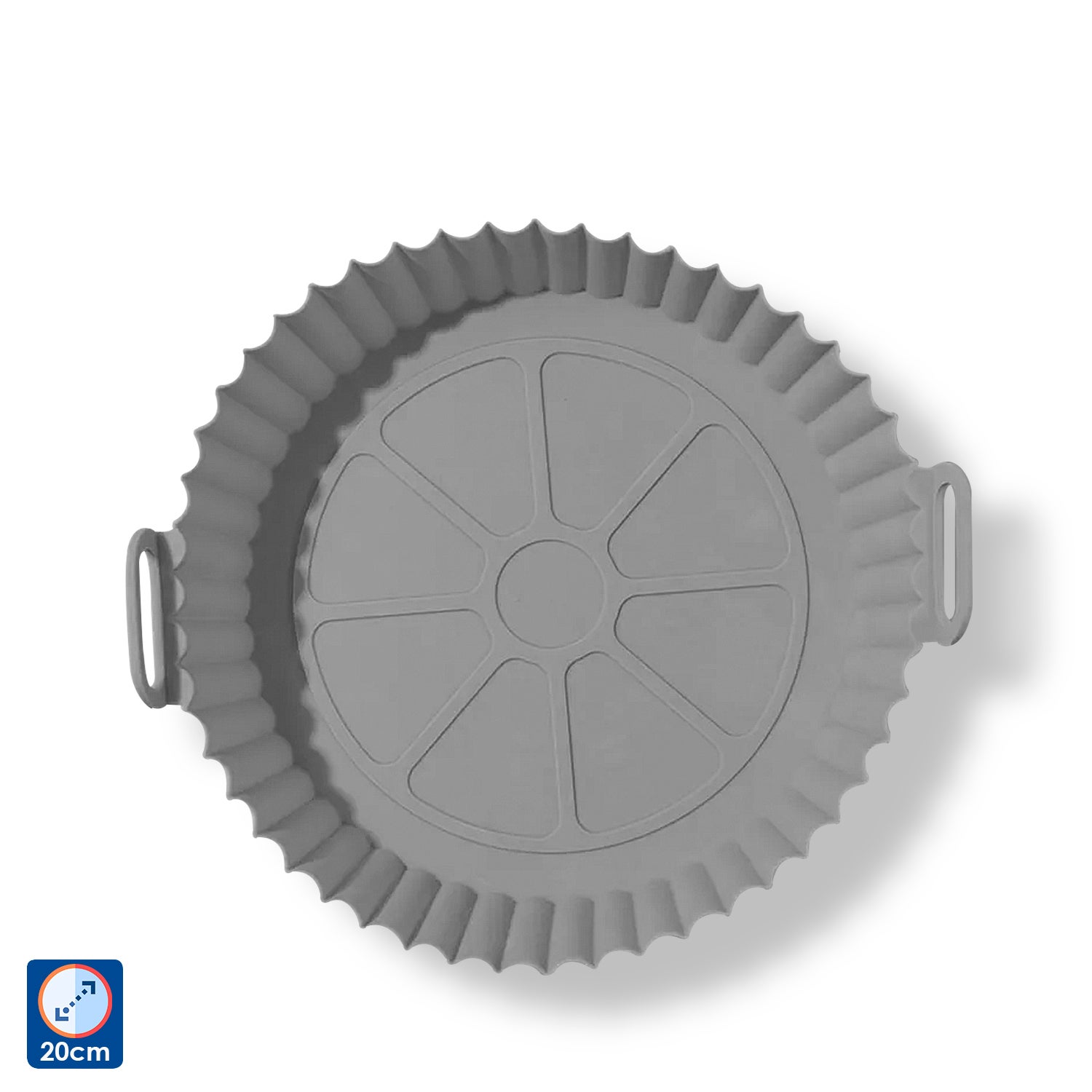 Poignées Silicone Gris Pour Cocotte Staub - 2 Pièces - Accessoire Sécurité Et Confort