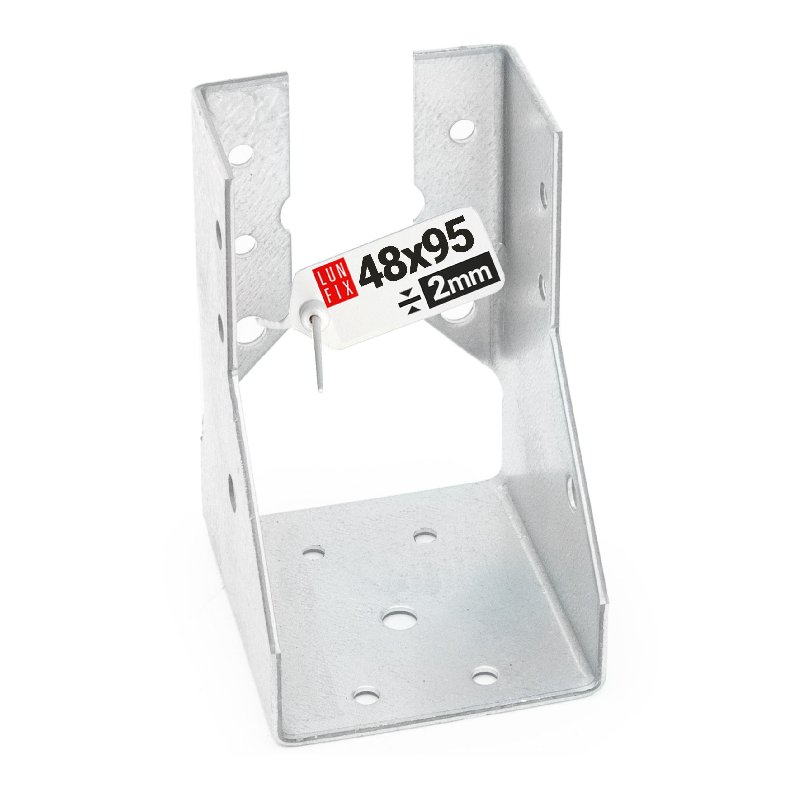 Wieszak do belki zagięty 48x95 mm 1szt.