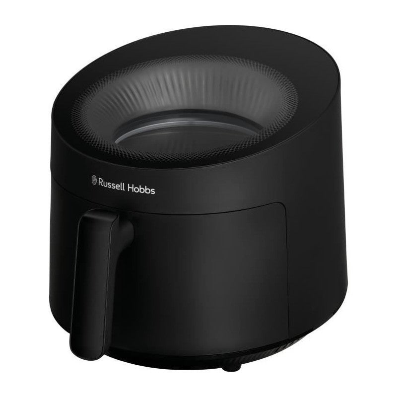 Friggitrice Ad Aria Russell Hobbs 5L Panoramica - 10 Programmi, Finestra Vetro, Senza Olio, 1500W, Nero
