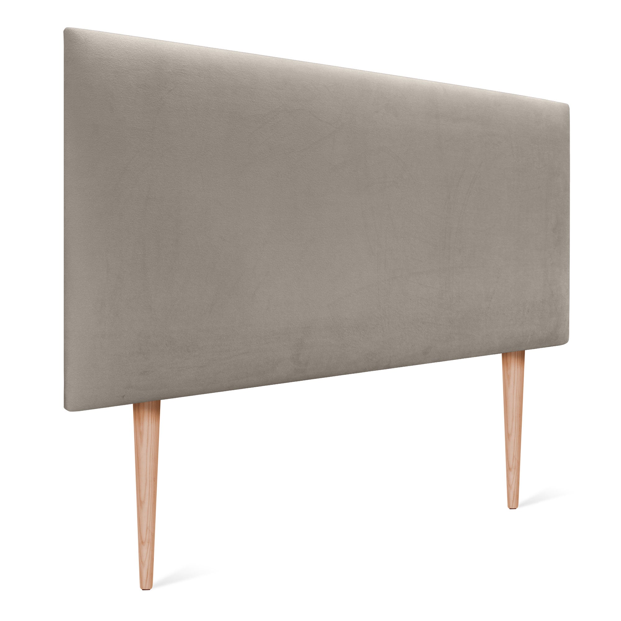 Tête De Lit Velours CrownBedsUK Elton 76cm - Hauteur 50.8cm - Vert - Pour Lit Simple