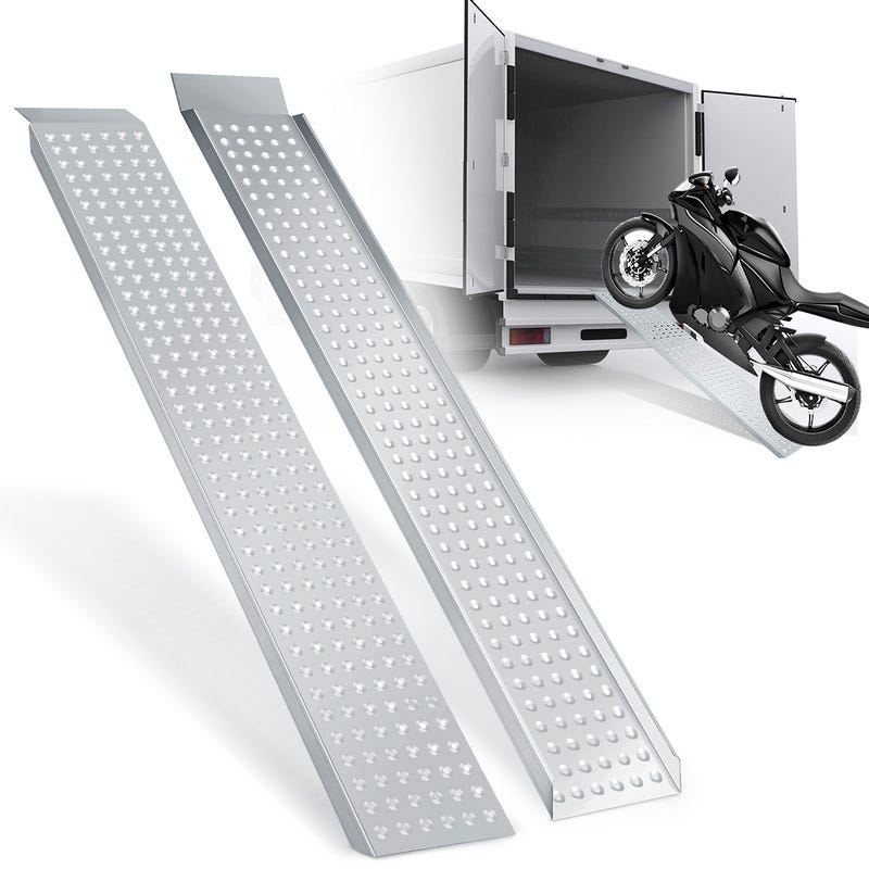 Rampa Di Accesso Pieghevole Binario Di Carico Max. 400 Kg 2 Rampe Di Carico Rampe Di Accesso Per Moto Tosaerba Scooter Macchine Edili Ecc Naizy 70218146 Rampa Di Accesso Pieghevole Binario Di Carico Max. 400 Kg 2 Rampe Di Carico Rampe Di Accesso Per Moto Tosaerba Scooter Macchine Edili Ecc Naizy 70218146