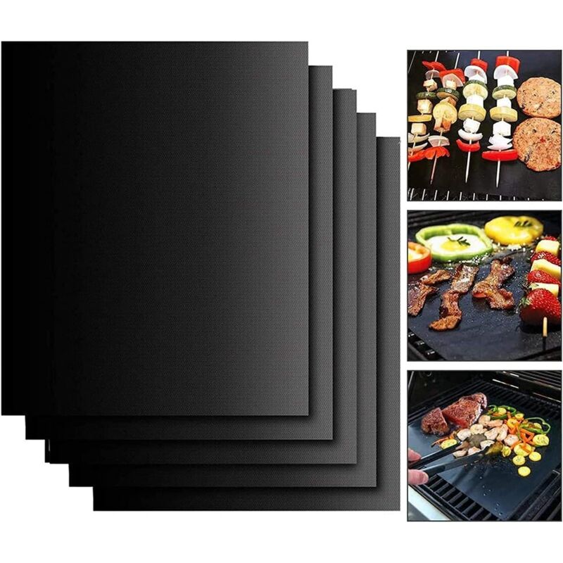 Tapis De Barbecue Ignifuge 150x100 Cm - Protection Sol Fibre De Verre Silicone - Pour Jardin, Camping, Cheminée - 13