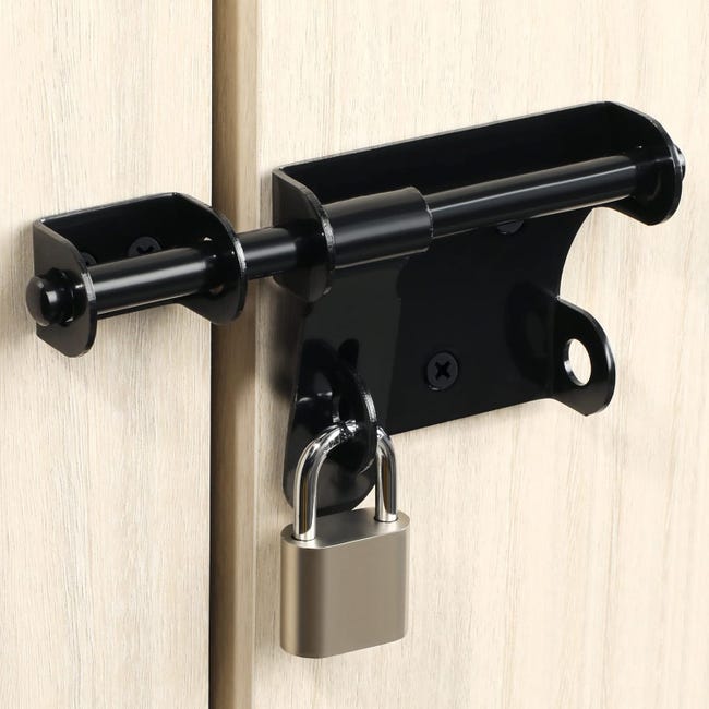 1 Set Tortreibriegel 2680 MM Serratura Cancello Chiavistello Porta Con - Foto 6