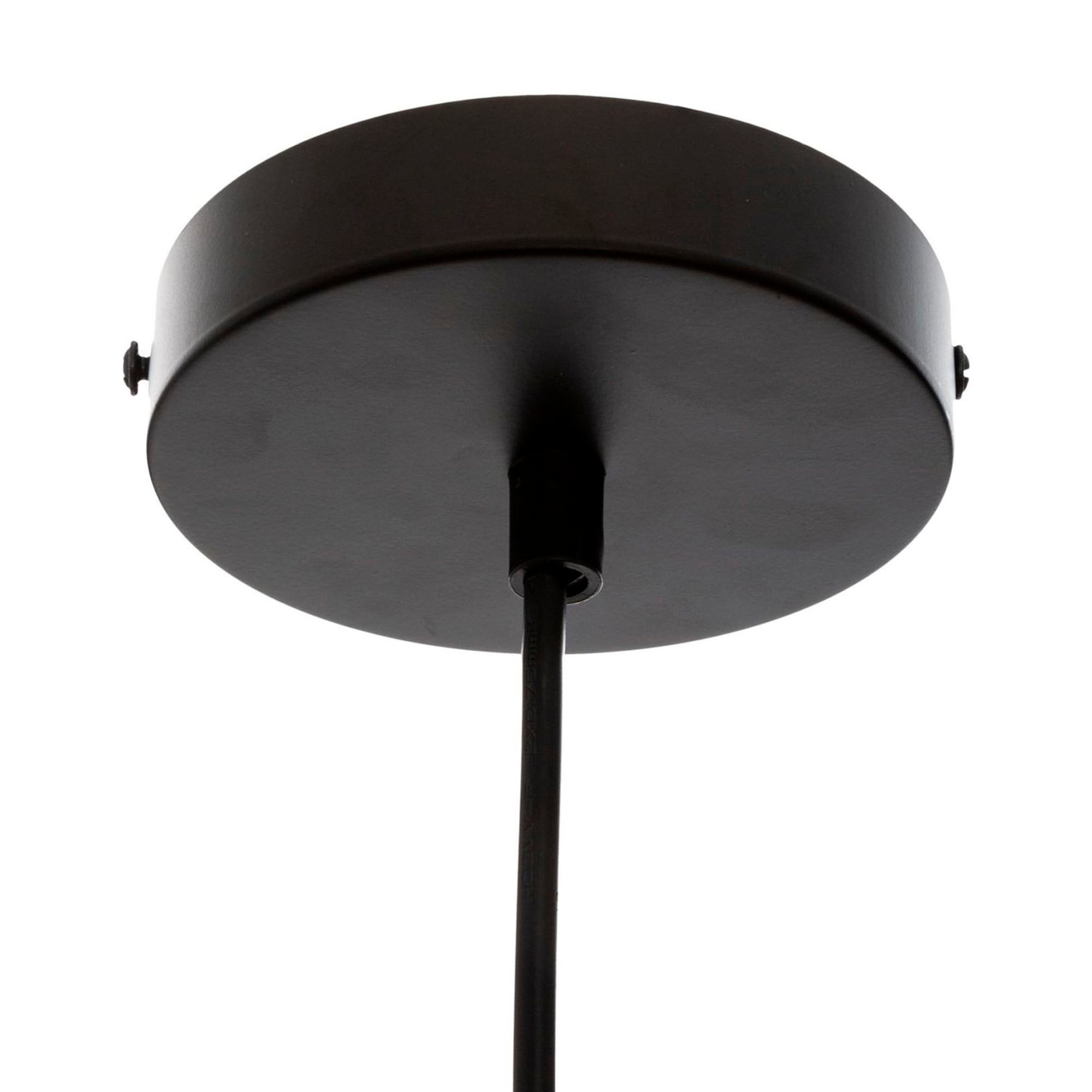 WELLHOME Lampada a Sospensione a Soffitto Paralume in Metallo 34 cm Moderna ed Elegante - 3