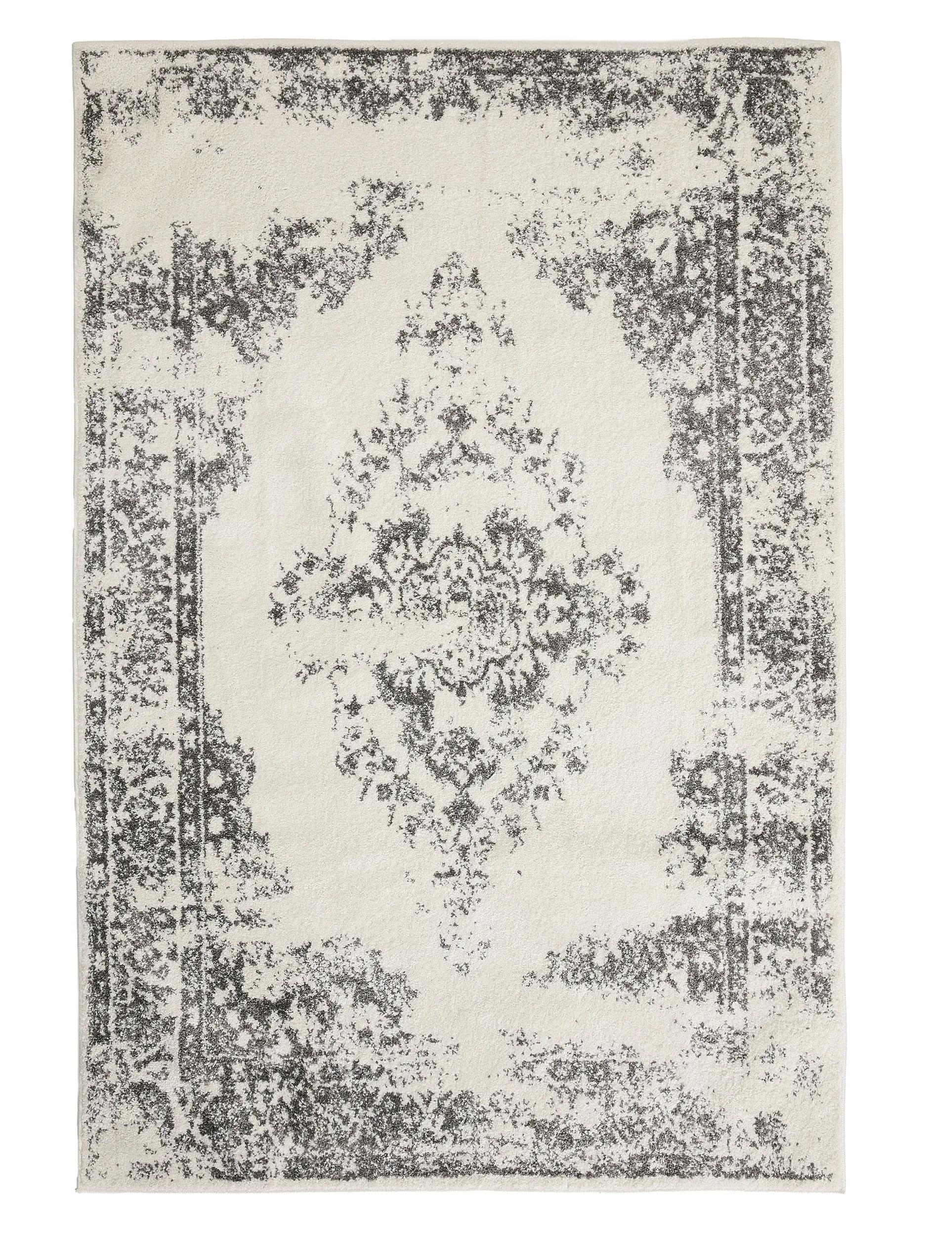 BENUTA - Tapis Sia crème/gris 140x200 cm | Leroy Merlin