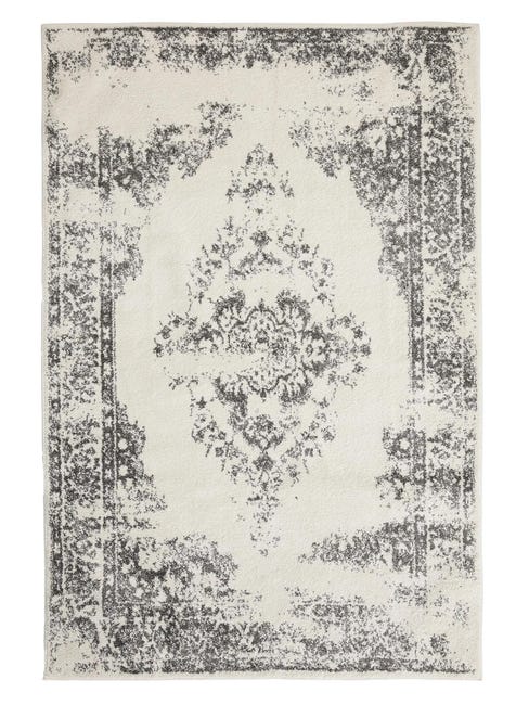 BENUTA - Tapis Sia crème/gris 140x200 cm | Leroy Merlin