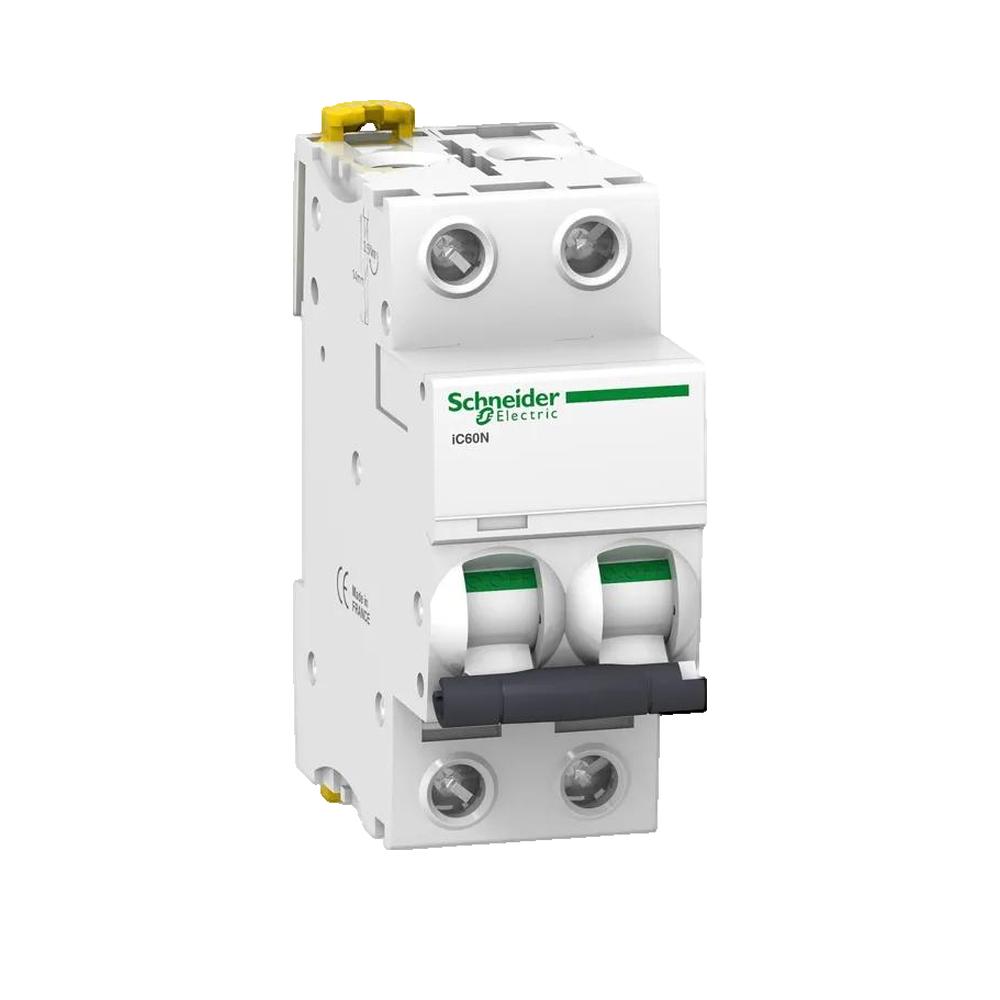 Wyłącznik Schneider Electric ACTI9 iC60N 2-polowy 16 A Biały RAL 9003