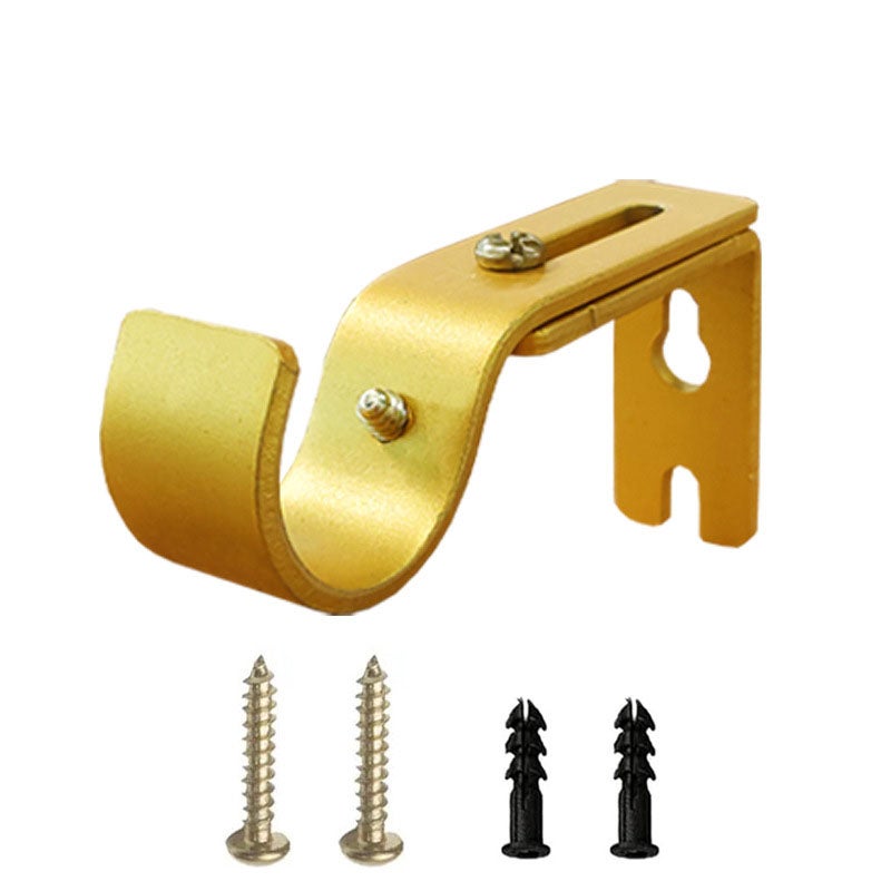 1 support de tringle à rideaux métallique réglable, support de tringle ...