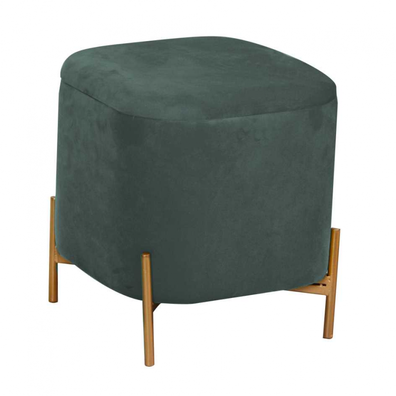 Paris Merlin GMMH Marlo Box Folding Cube Storage Box for Footstool