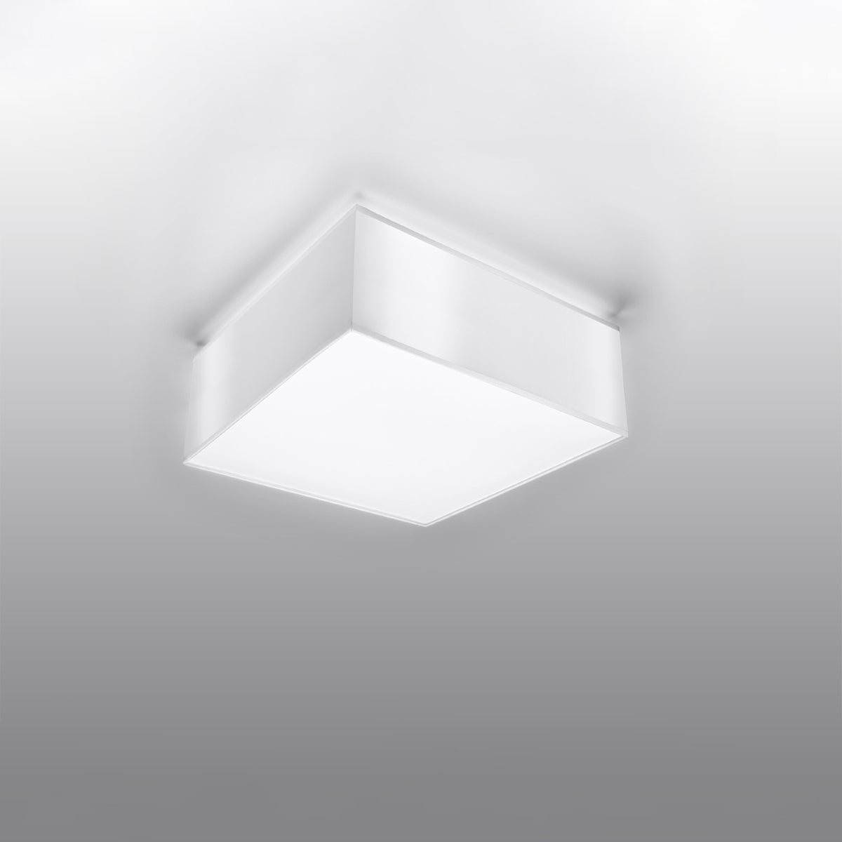 Plafon CARE 25 biały LED 4000K - 25x25x11cm Sollux