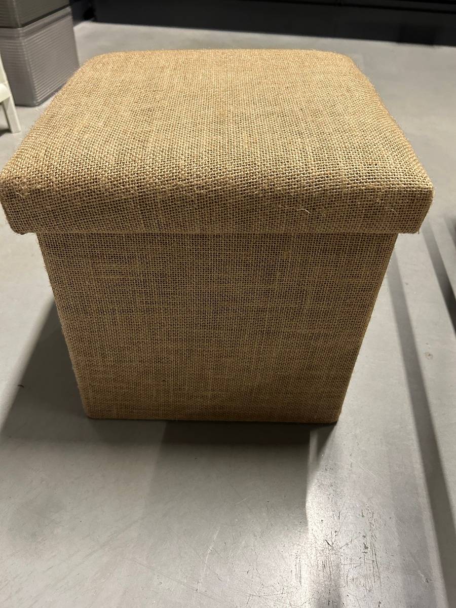 Pouf de rangement 
