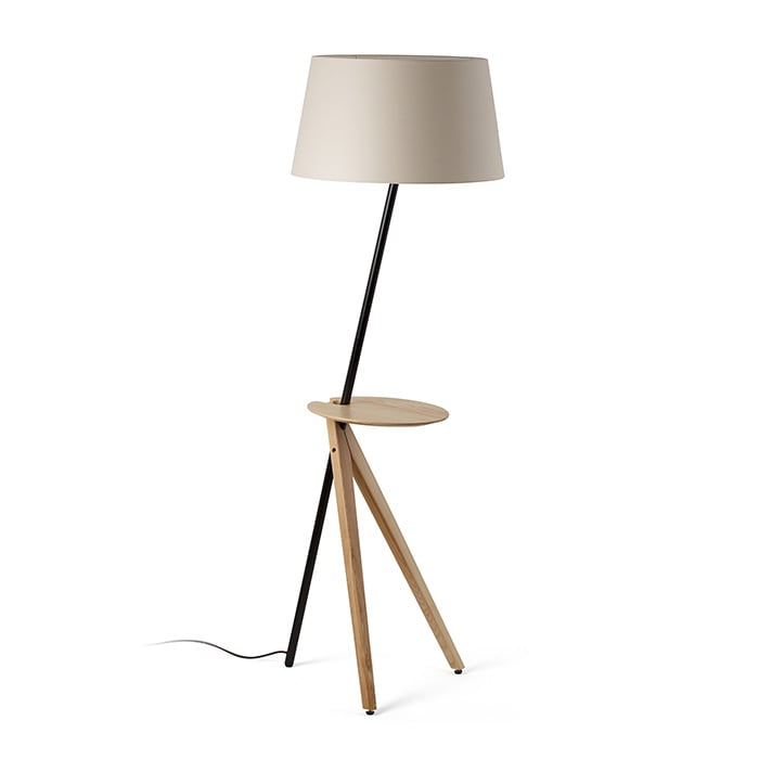 TREEWOOD, Lampadaire avec table basse, Faro Barcelona - 3