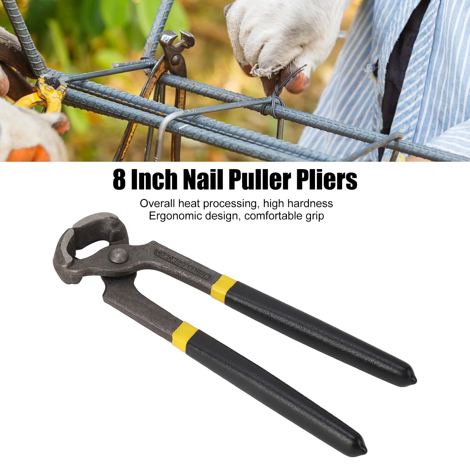 Utensile Taglio Bulloni Tagliabulloni Mini 205mm Acciaio Cr-V - Tagliafili Con Molla E Impugnatura Antiscivolo Tagliabulloni Per Recinzioni