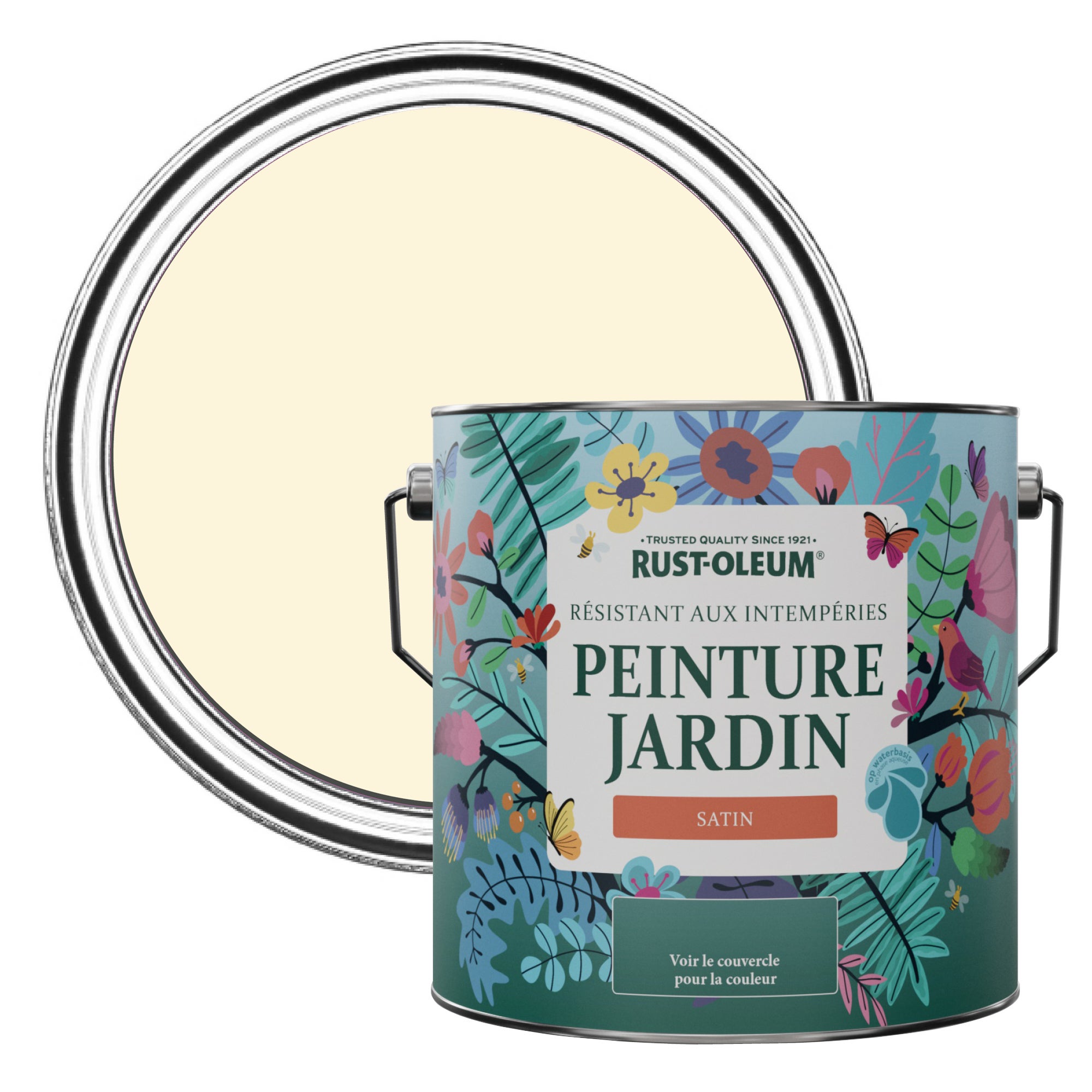 BRICOMEX Peinture pour ruches d'abeilles | 100 % écologique | Application facile (4 litres, vert printemps