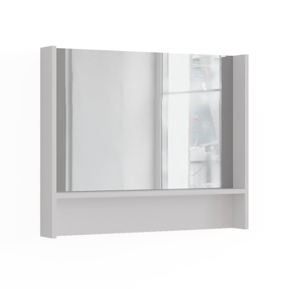 Vicco Lustro ścienne Sherry, Biały, 80 x 65 cm